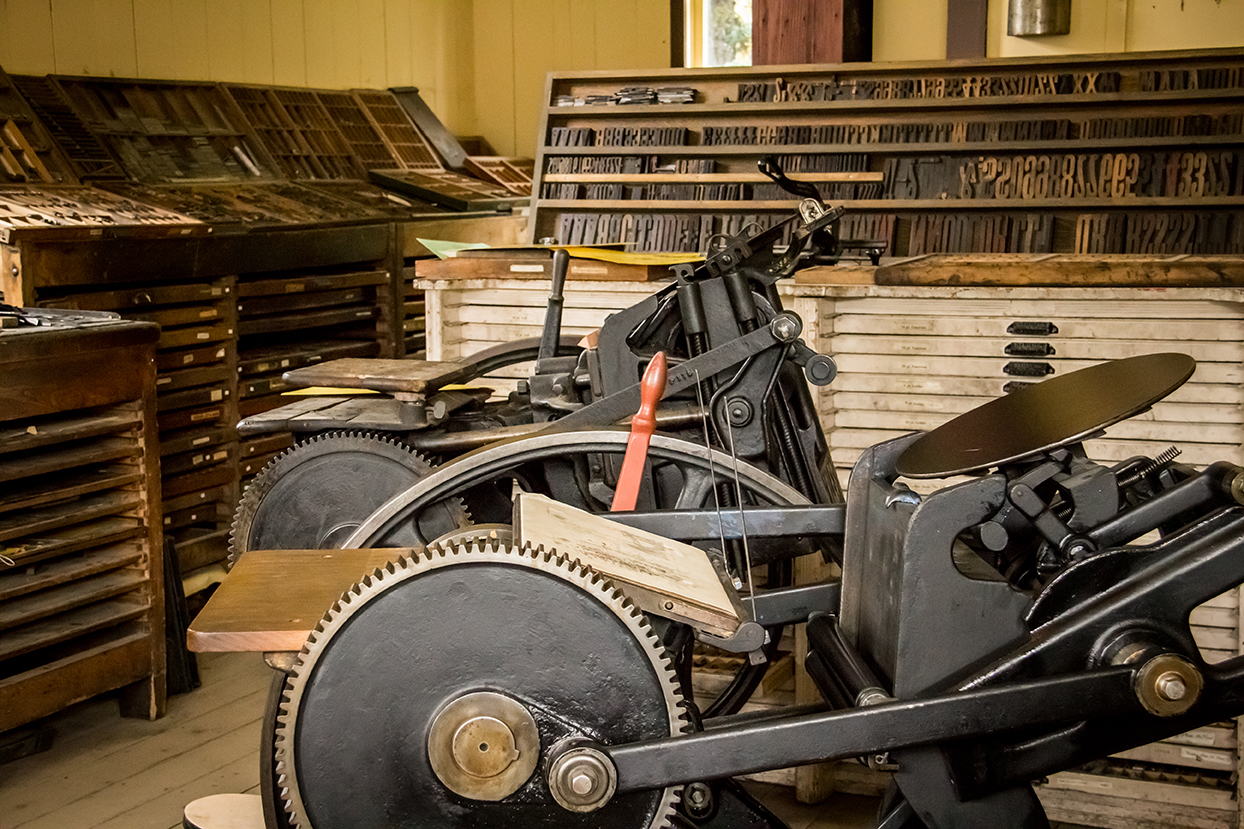 Sentinel Printing Press