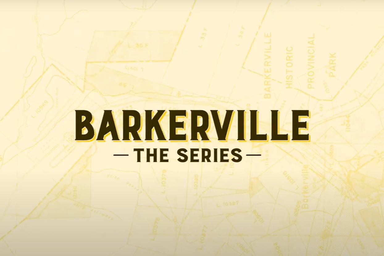 Barkerville The Series Title Card